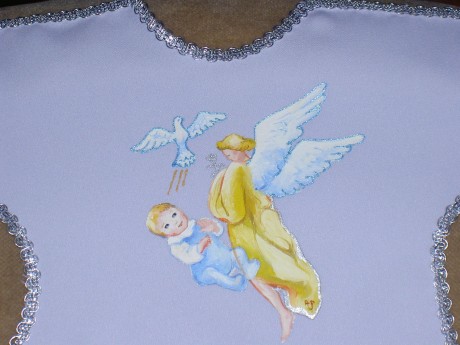 košieľka do krstu - Mám od Boha anjela