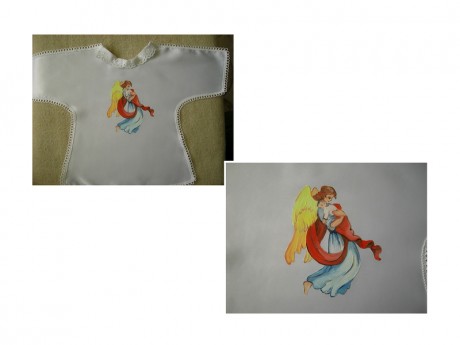 košieľka do krstu - budem ťa vždy chrániť