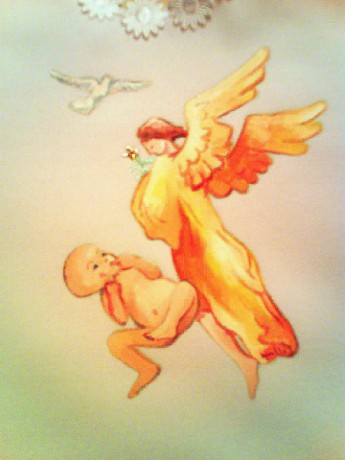 košieľka do krstu - Narodený pre radosť