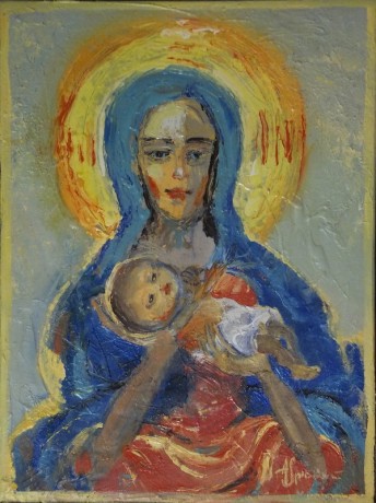 Panna Mária s dieťatkom