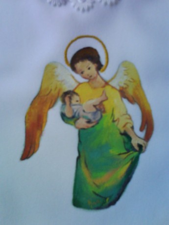 košieľka do krstu - Som v anjelovom náručí