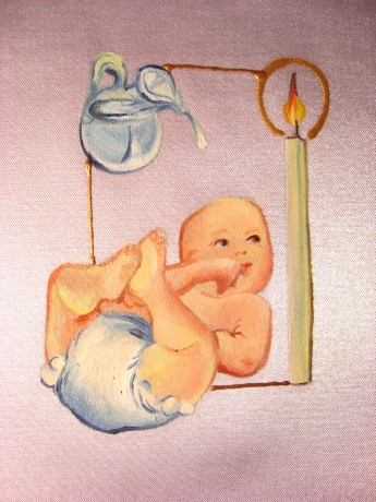 košieľka do krstu - krstia ma