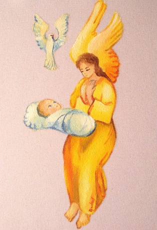 košieľka do krstu - modlím sa za tvoj život