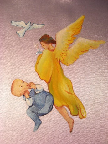 košieľka do krstu - som tvoj ochranca